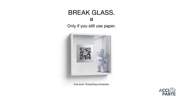 Break glass only if you still use paper