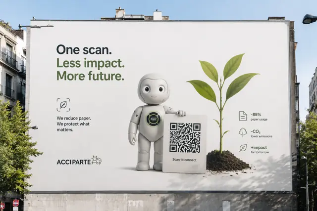 Less paper, less impact